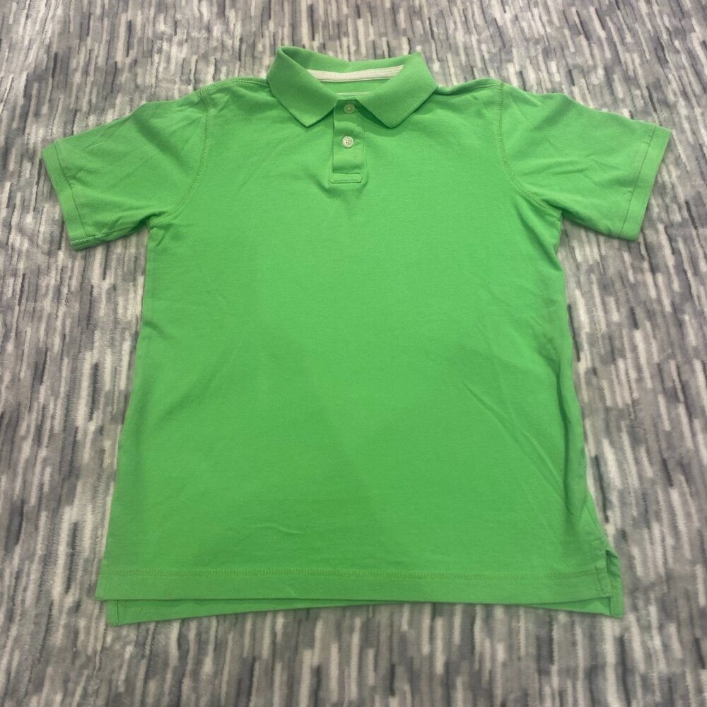 Urban Pipeline Florescent Green Polo Shirt  Boys Large Short Sleeve Tagless